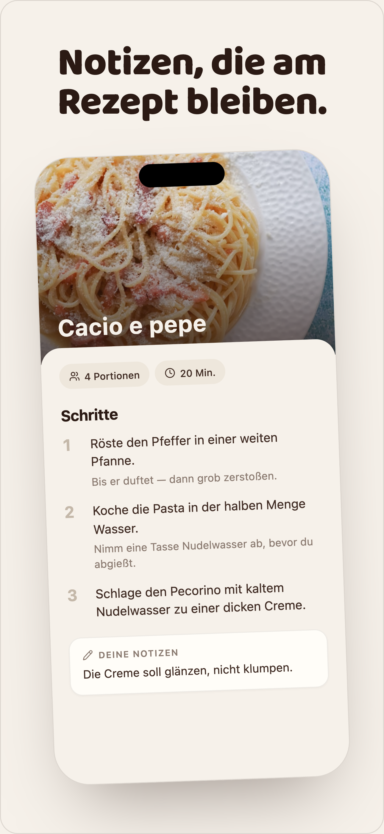 Rundgang in der App